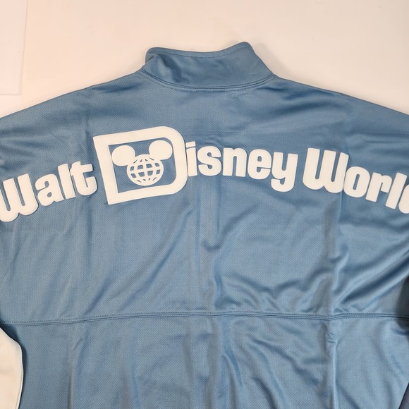 Disney Blue Spirit Jersey Zip up Jacket - L - Picture 3 of 11